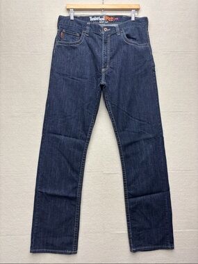Timberland PRO Men's Indigo Straight-Leg Work Jeans FR 34X34 34 X 34 boot cut
